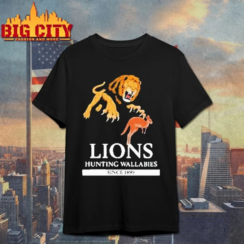 Lions Hunting Wallabies Since 1899 shirt