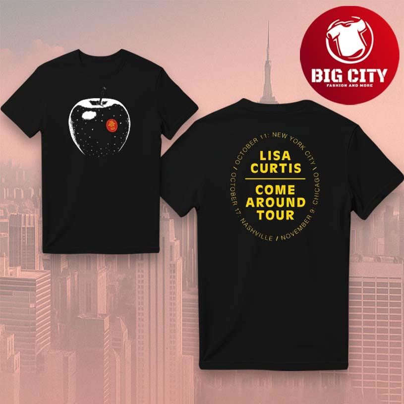 Lisa Curtis Come Around Tour Two Sided Shirt