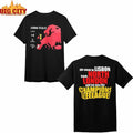 Lisbon vs Barcelona we went to Lisbon from North London shirt