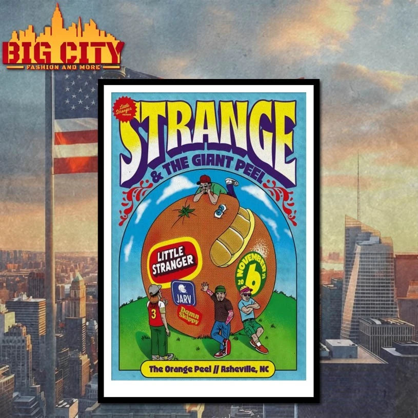 Little Stranger Nov 6 2025 The Orange Peel Asheville NC Poster shirt