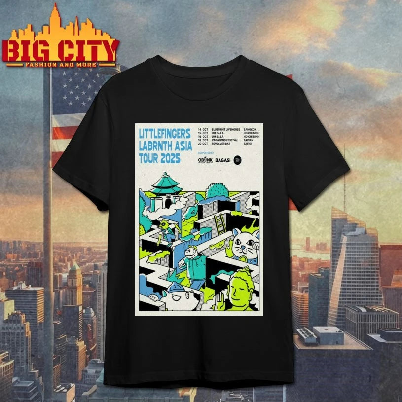 Littlefingers Asia Tour 2025 Poster Shirt