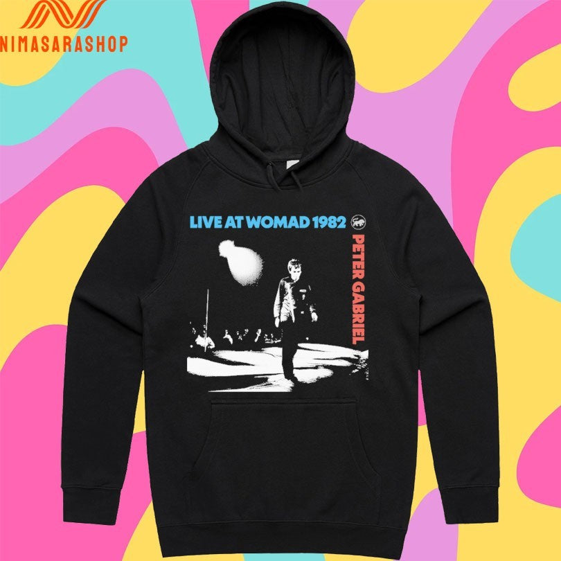 Live At Womad 1982 Peter Gabriel Shirts