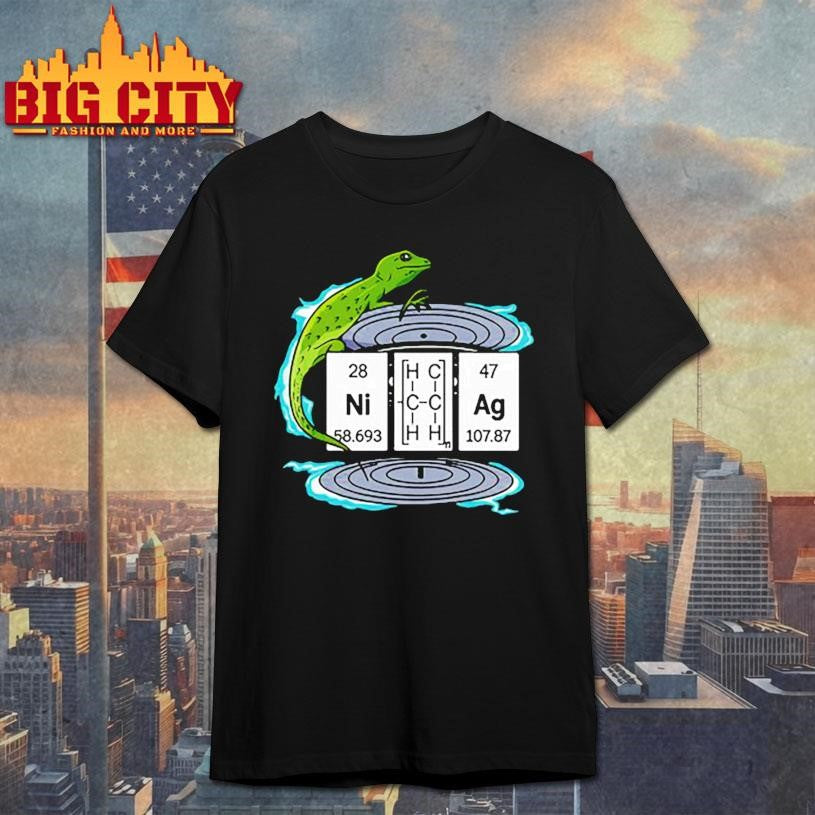 Lizard Chemistry Vinyl Record shirt