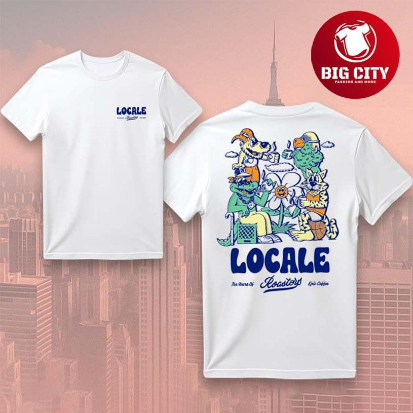 Locale 10 Years 2025 Two Sided Shirt