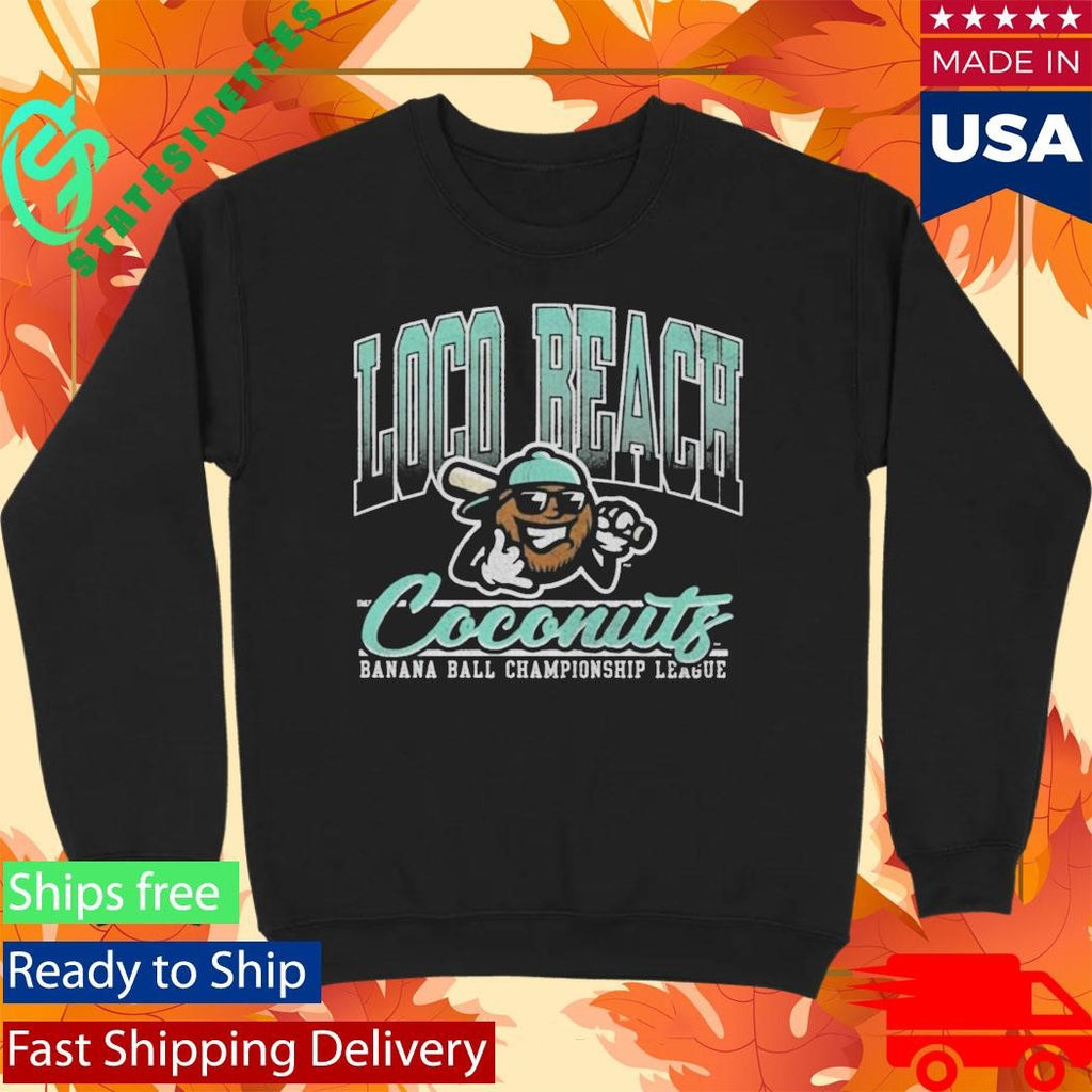 Loco Beach Coconuts Banana Ball Championship League Shirt