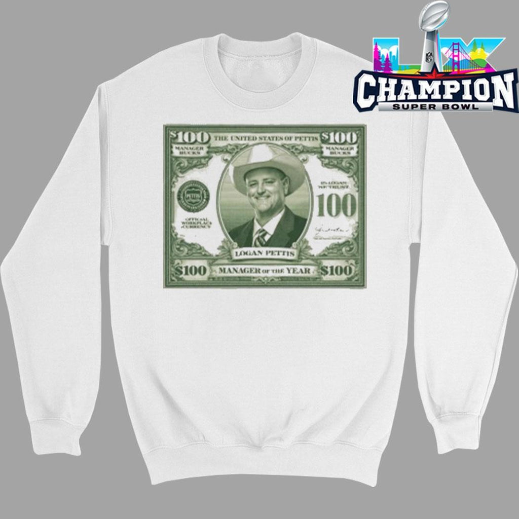 Logan Pettis Manager Of The Year 100 Dollars Shirt
