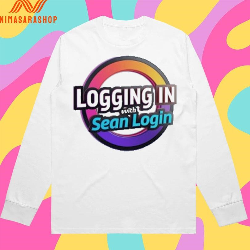 Logging In With Sean Login Logo Shirts
