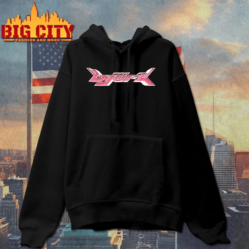 Logo Bjork Pink Post Graphic shirt
