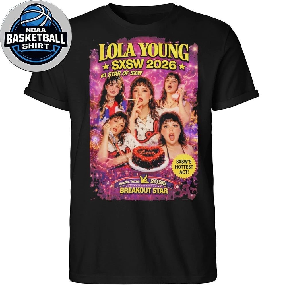 Lola Young SXSW 2026 #1 Star Of SXW Austin Texas Music Festival Concert Graphic T-Shirt