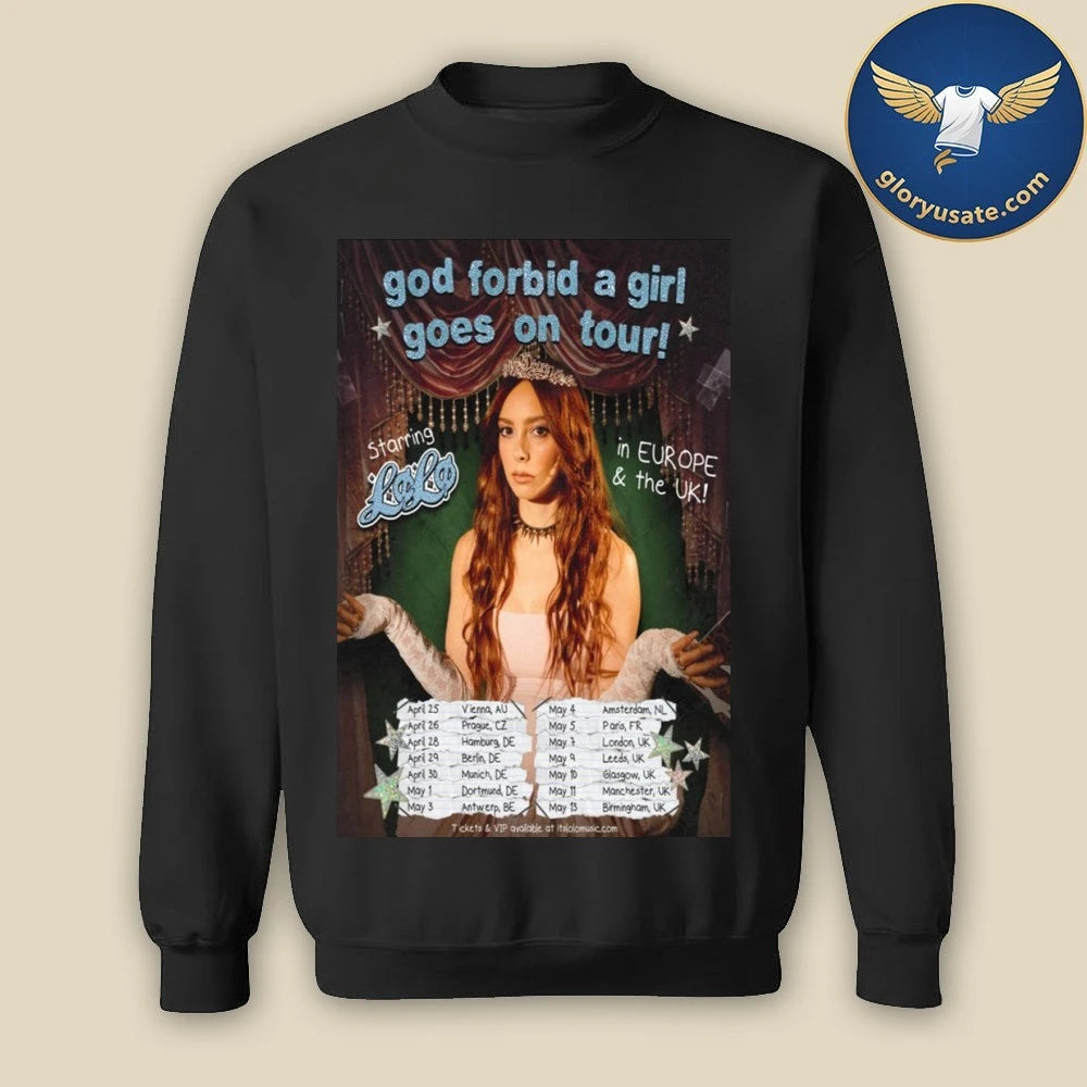 Lolo Europe And UK Tour 2026 Poster Shirt