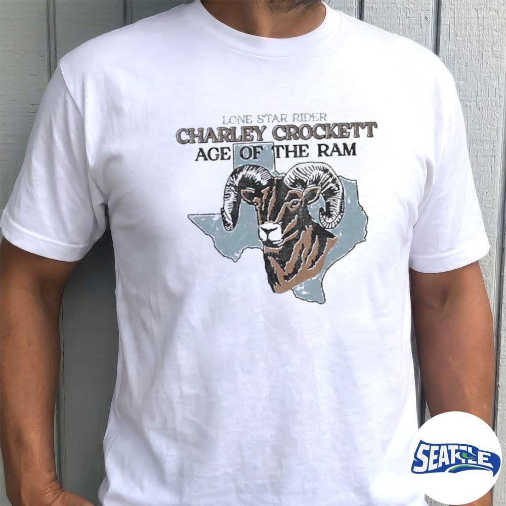 Lone Star Rider Charley Crockett Age Of The Ram 2026 shirt