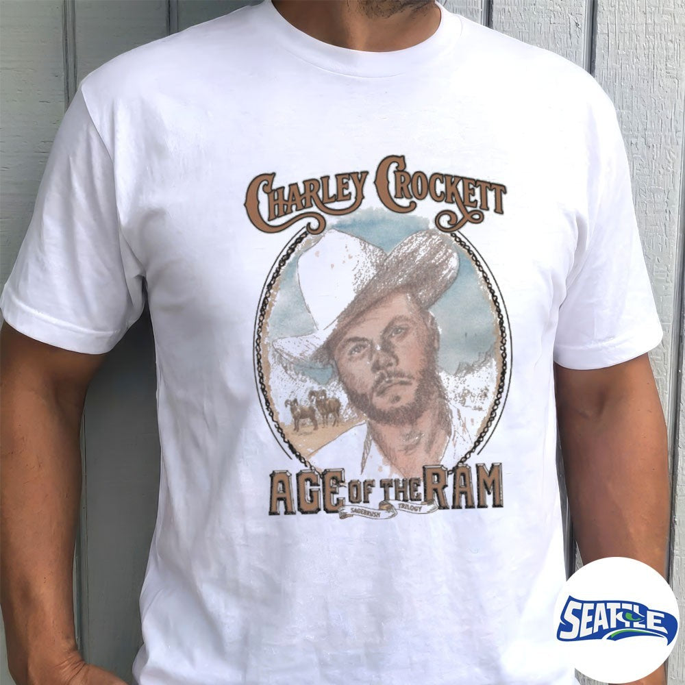 Lone Star Rider Charley Crockett Age Of The Ram Sagebrush Trilogy 2026 Shirt