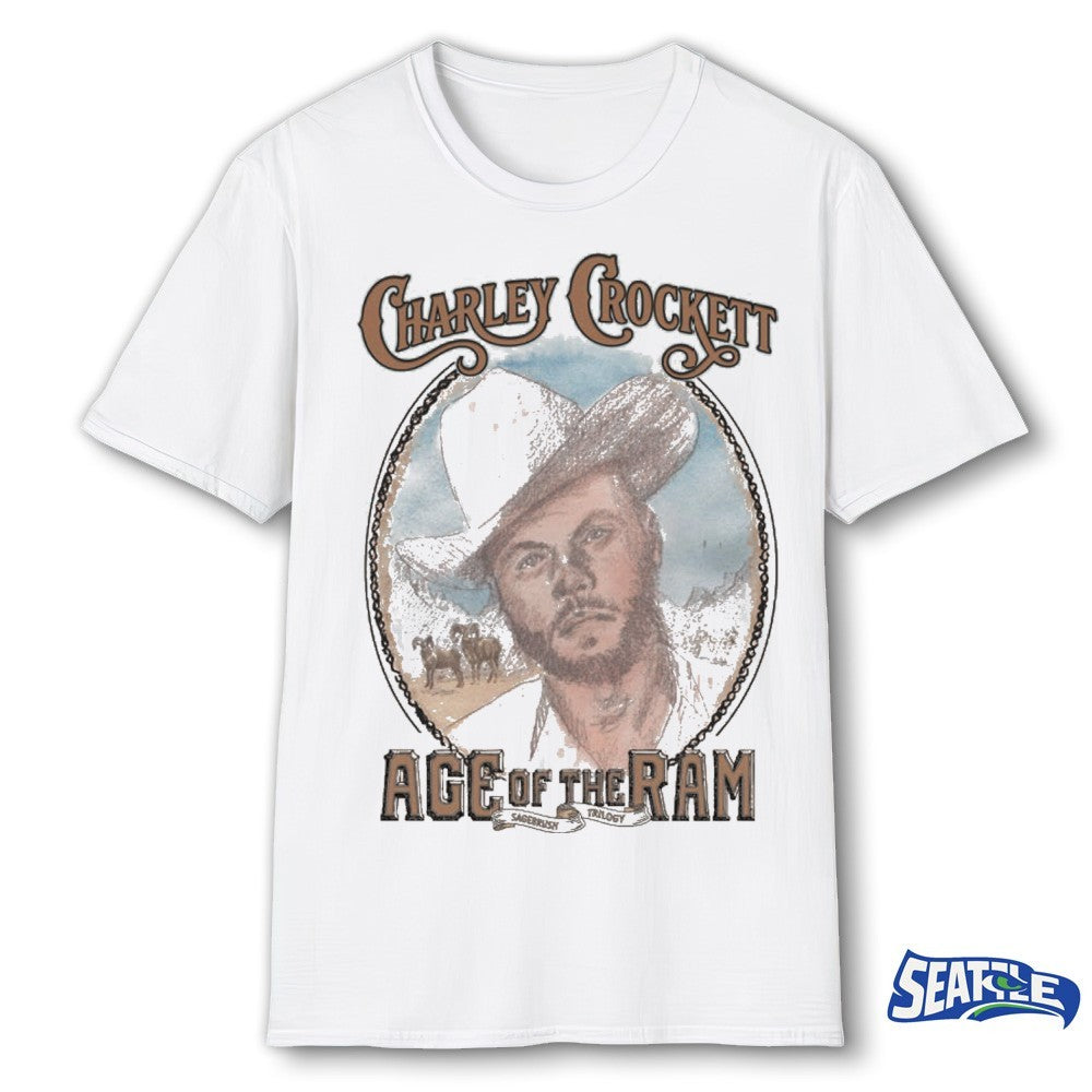 Lone Star Rider Charley Crockett Age Of The Ram Sagebrush Trilogy 2026 Shirt