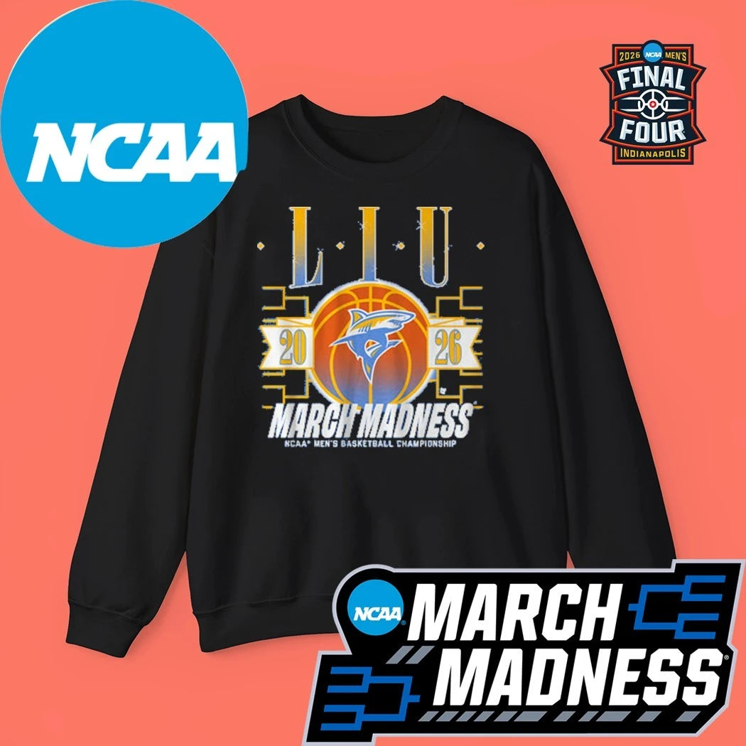 Long Island Sharks MBB 2026 NCAA Women’s Basketball Championship March Madness Logo Shirt