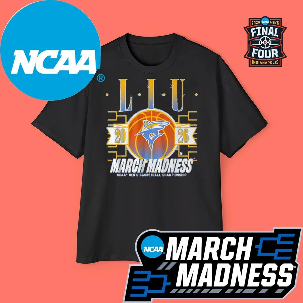 Long Island Sharks MBB 2026 NCAA Women’s Basketball Championship March Madness Logo Shirt