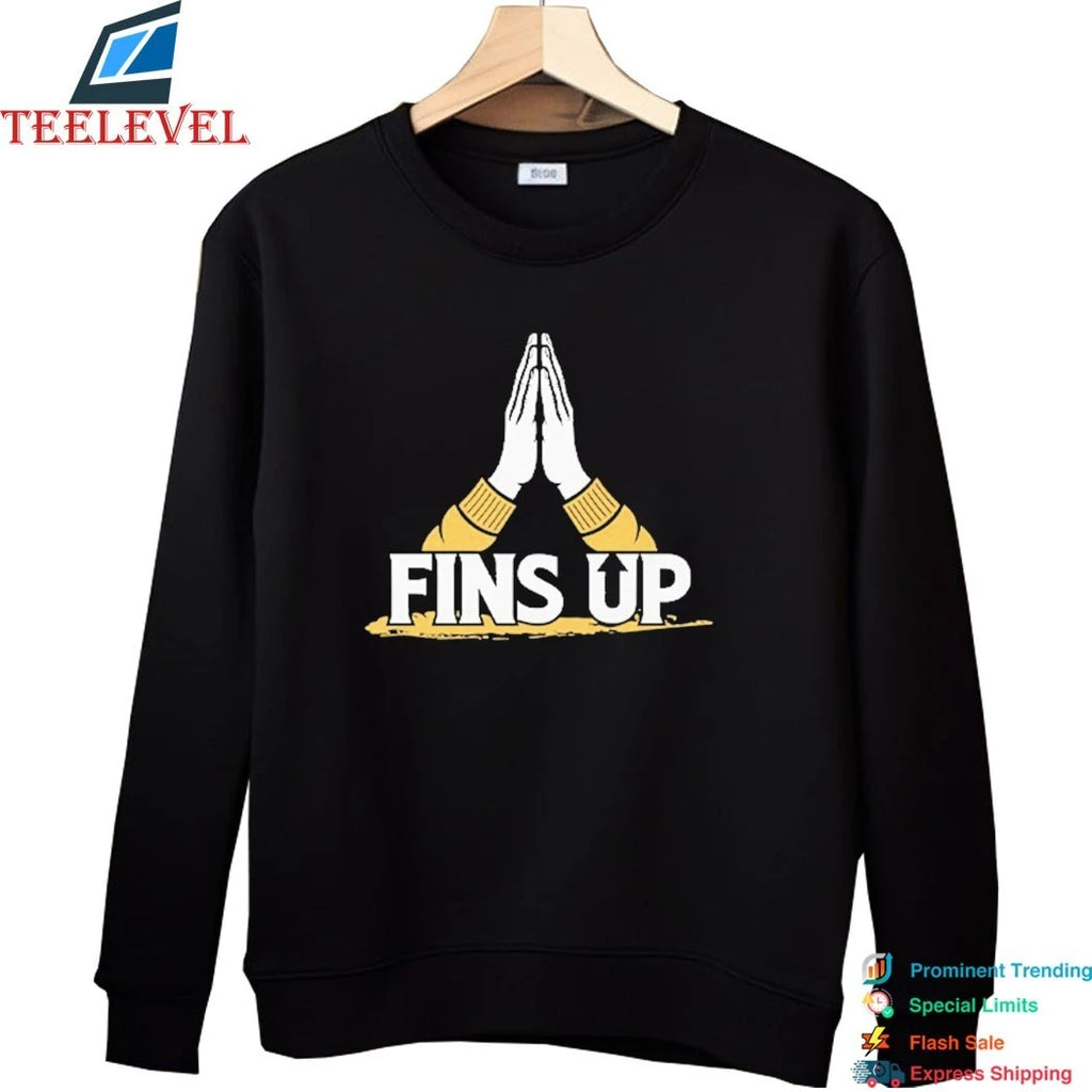 Long Island University LIU Sharks Fins Up Hands Shirts