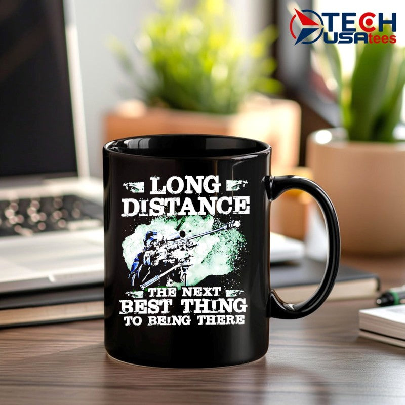 Long distance the next best thing to being there shirt
