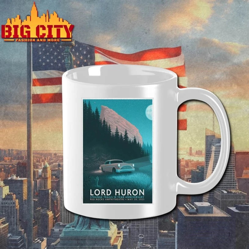 Lord Huron 5-28-2025 Red Rocks Amphitheatre Morrison CO Poster shirt