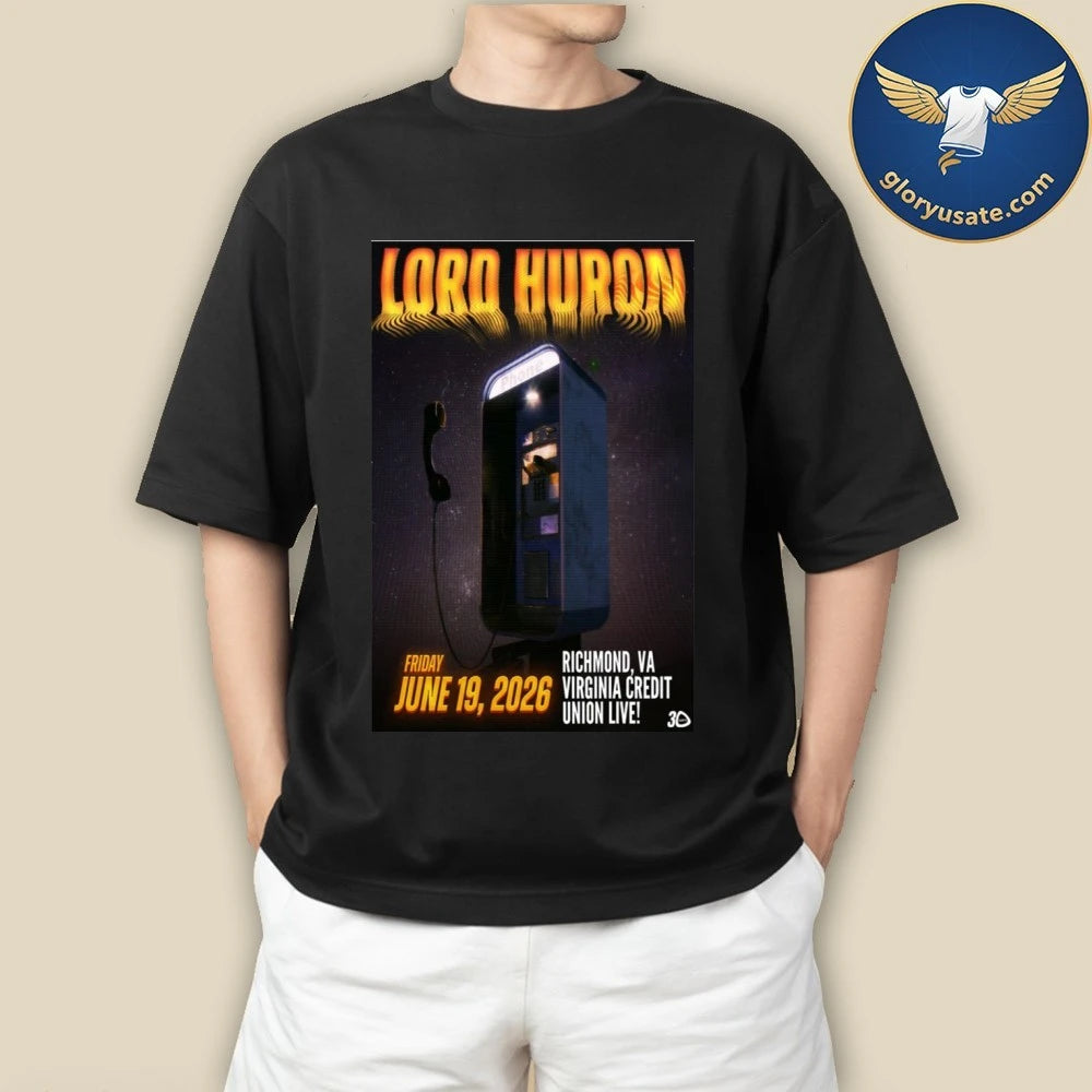 Lord Huron June19 2026 Virginia Credit Union LIVE Richmond VA Poster Shirt