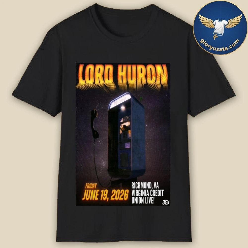 Lord Huron June19 2026 Virginia Credit Union LIVE Richmond VA Poster Shirt
