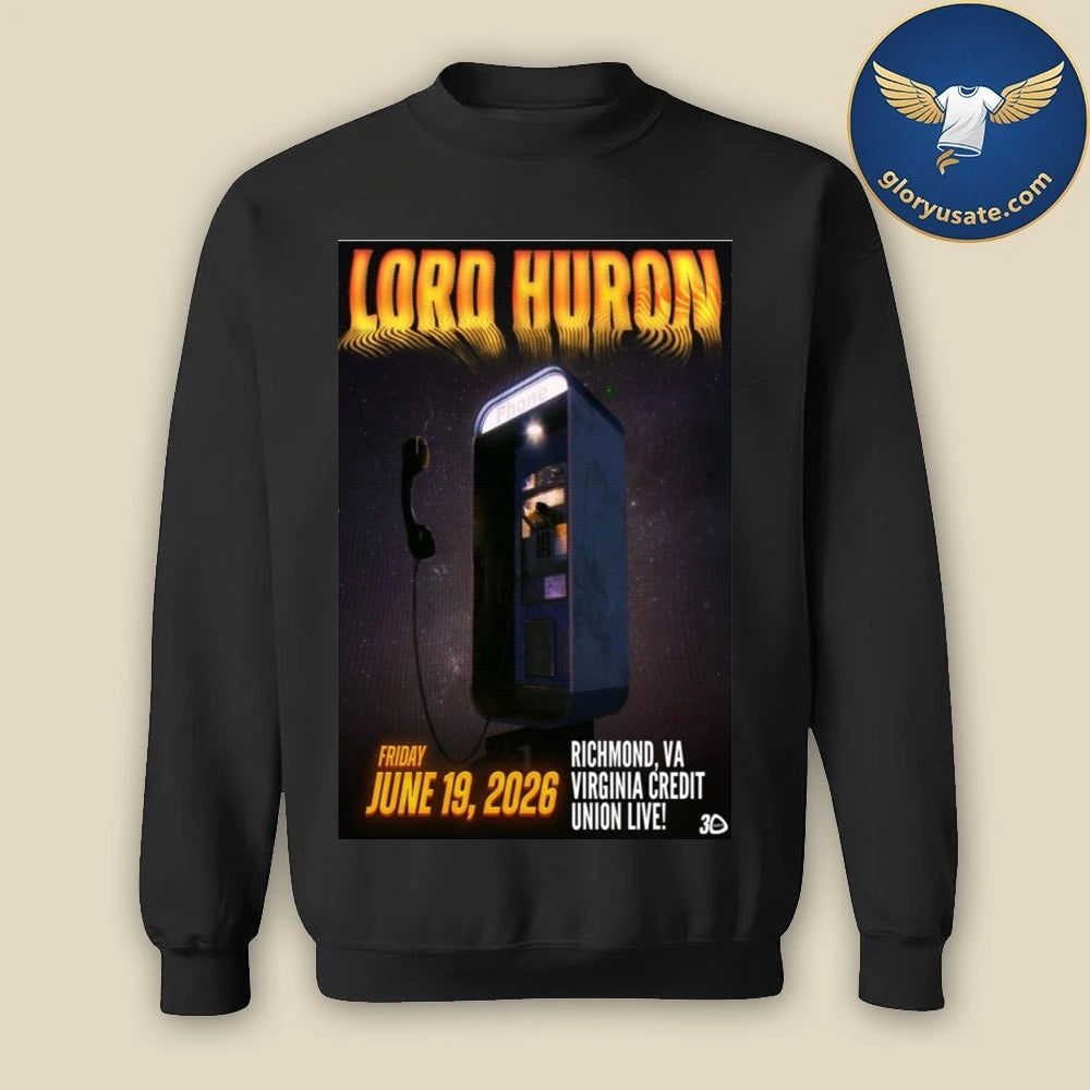 Lord Huron June19 2026 Virginia Credit Union LIVE Richmond VA Poster Shirt