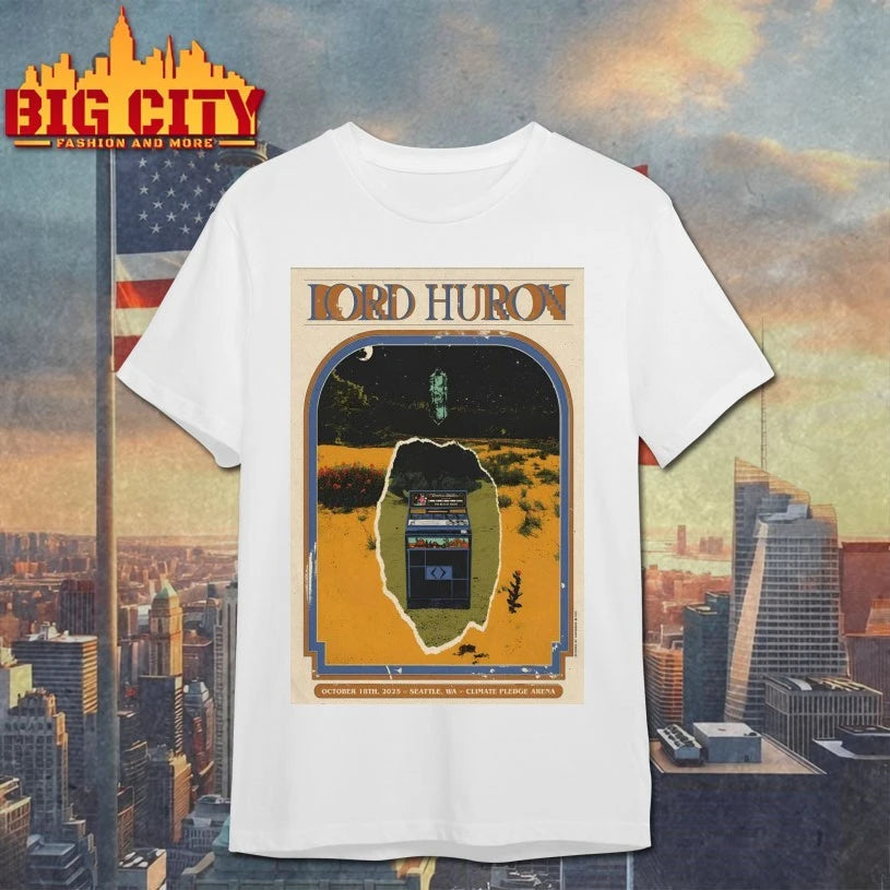 Lord Huron Seattle Tour On Oct 18 2025 Poster Shirt