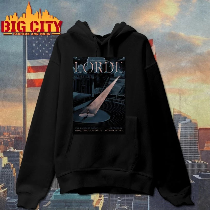 Lorde Berkeley Tour On Oct 19 2025 Poster Shirt