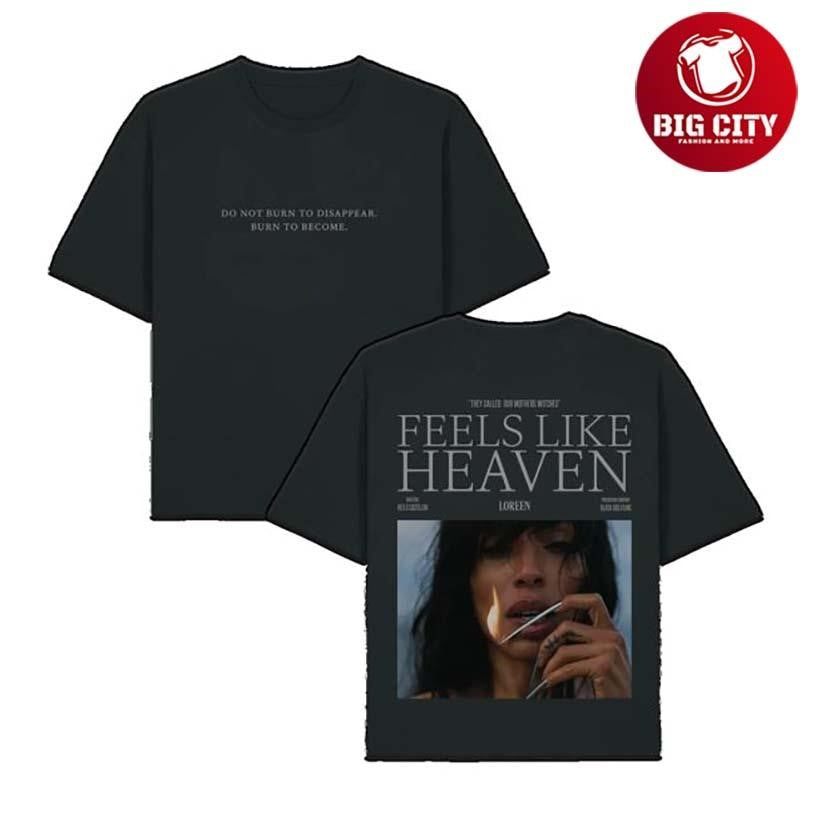 Loreen Burn To Become Black Two Sided Shirt