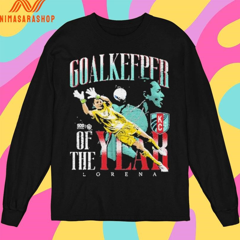Lorena Kansas City Current 2026 Goalkeeper Of The Year Shirts
