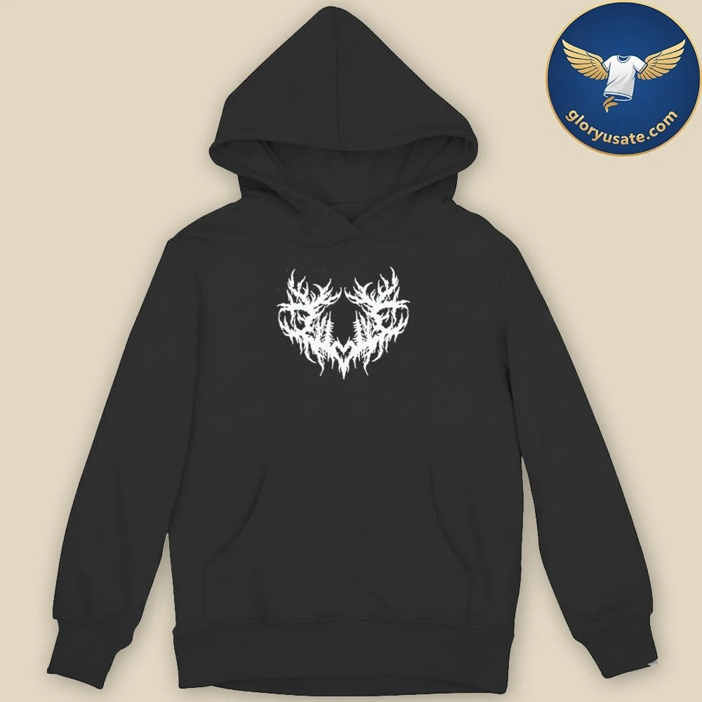 Lorna Shore Lorna Spiked Heart Shirt