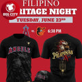 Los Angeles Angels Filipino Heritage Night 2026 Proud Two Sided Shirt