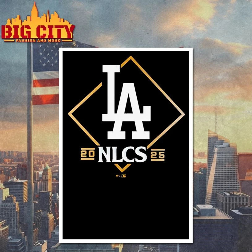 Los Angeles Baseball 2025 Nlcs Clinched Shirt