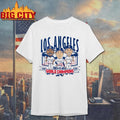 Los Angeles Baseball Back-to-Back World Champs Caricatures 2025 Shirt