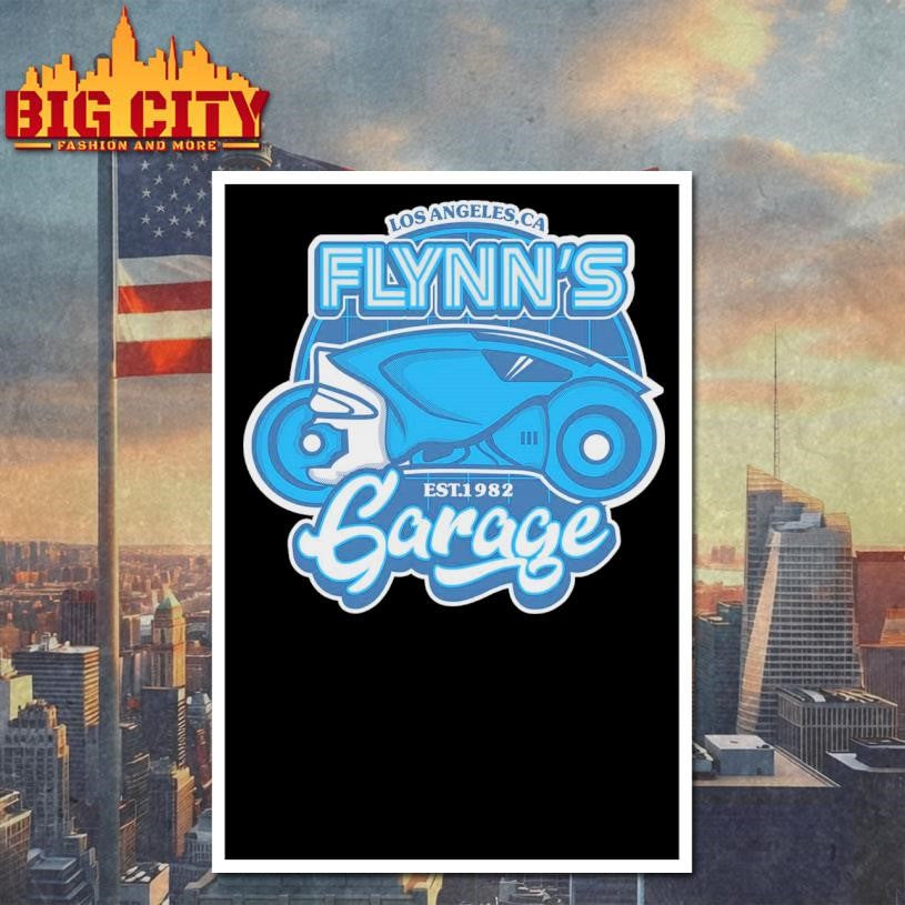Los Angeles Ca Flynn’s EST 1982 Garage shirt