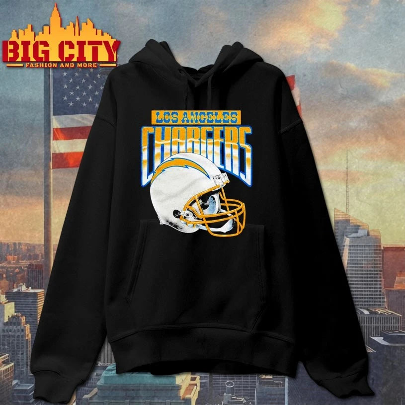 Los Angeles Chargers Gradient Helmet Shirt