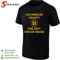 Los Angeles County Fire Dept 51 Rescue Squad shirt