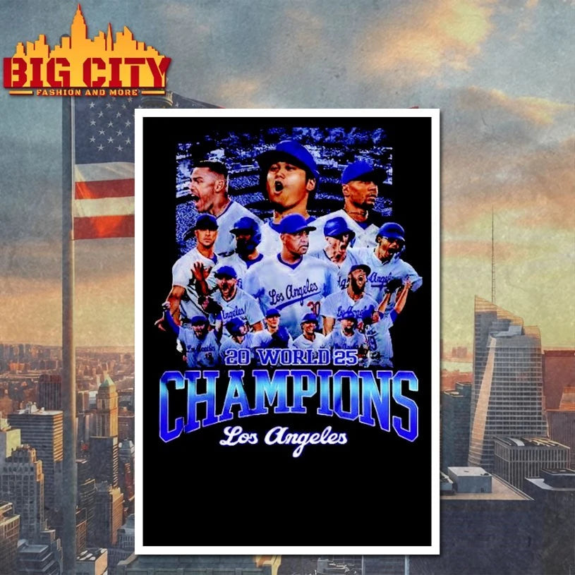 Los Angeles Dodgers 20 World 25 Champion Shirt