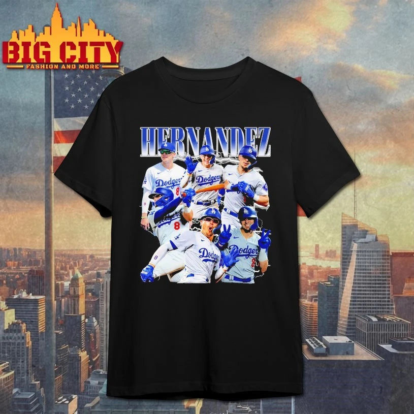 Los Angeles Dodgers 2025 Hernandez Graphic Shirt