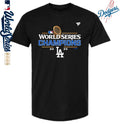 Los Angeles Dodgers 2025 MLB World Series Champions Locker Room T-Shirt