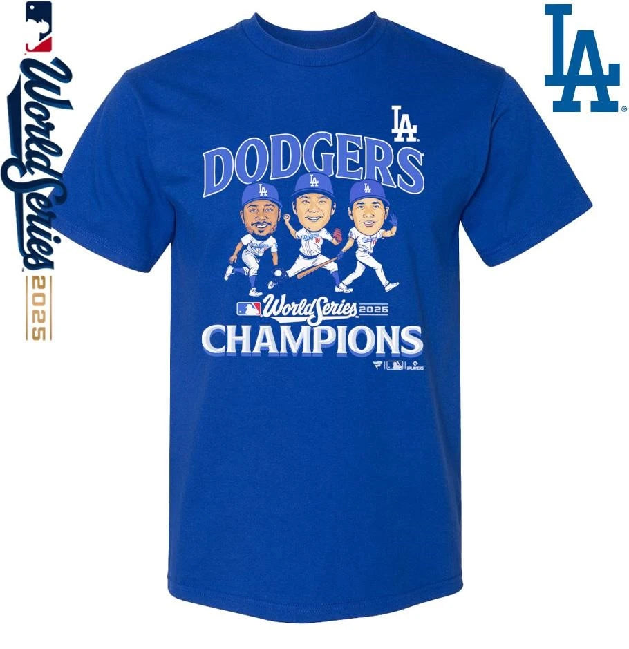 Los Angeles Dodgers 2025 World Series Champions Appeal Play T-Shirt