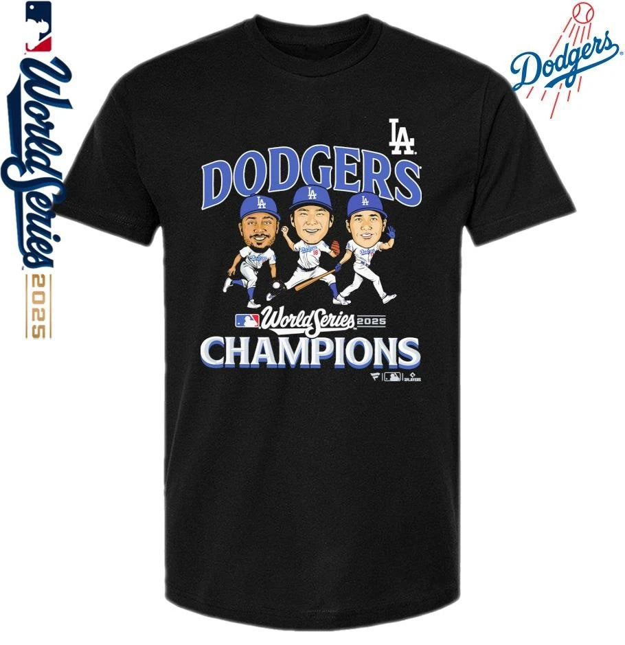 Los Angeles Dodgers 2025 World Series Champions Appeal Play T-Shirt