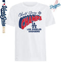 Los Angeles Dodgers 2025 World Series Champions Choke Up Tri-Blend T-Shirt