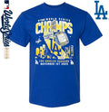 Los Angeles Dodgers 9-Time World Series Champions World Rings T-Shirt