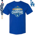 Los Angeles Dodgers Back To Back 2024-25 World Champions Official Logo T-Shirt
