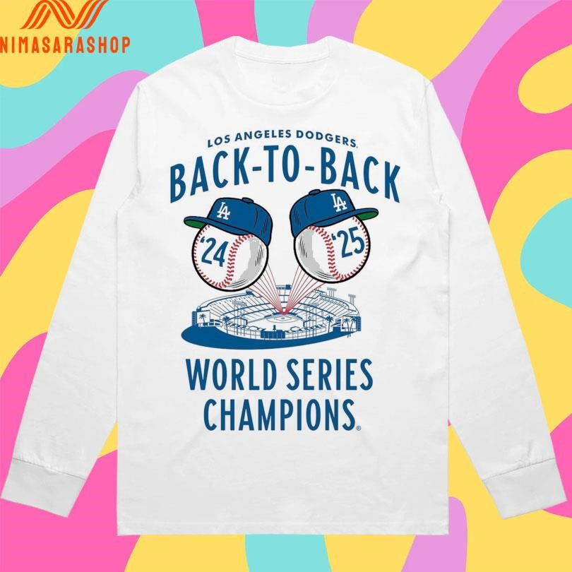 Los Angeles Dodgers Back To Back Jack’s World Series Champions 2024-2025 Shirts