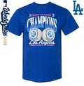 Los Angeles Dodgers Back To Back Rings Champions Baseball Capital Of The World T-Shirt