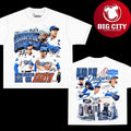 Los Angeles Dodgers Bleed 2025 New Two Sided Shirt