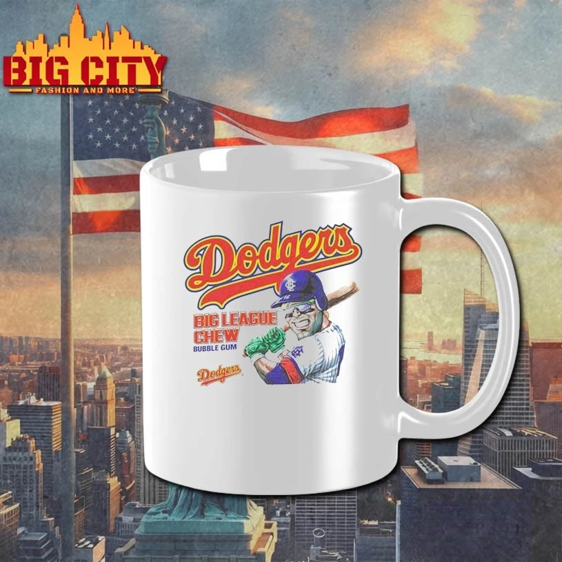 Los Angeles Dodgers Born X Raised Big League Chew Bubble Gum shirt