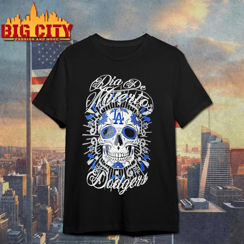 Los Angeles Dodgers Eternal Skull Shirt