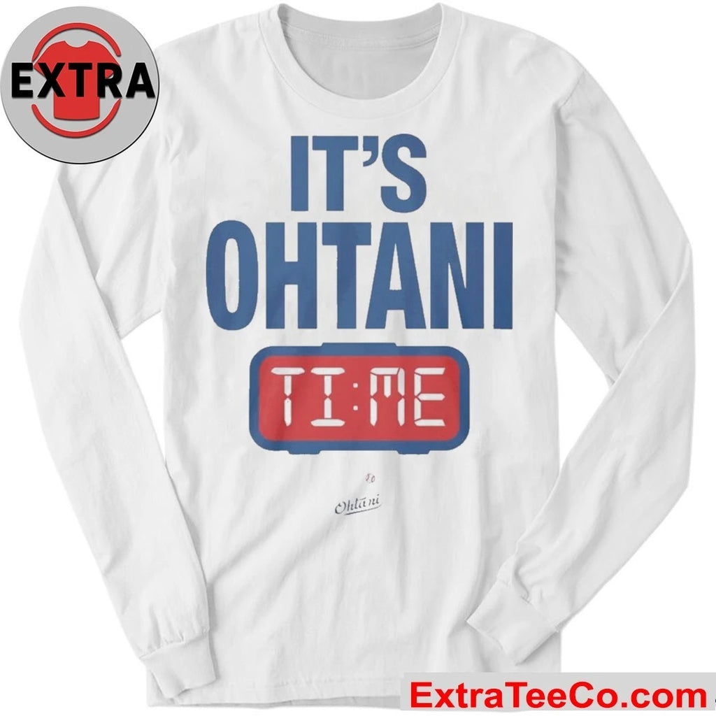 Los Angeles Dodgers It’s Ohtani Time Shohei Ohtani Fan Shirt